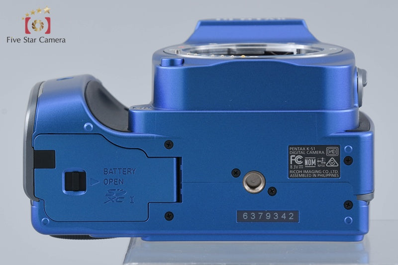 "Shutter count 1,725" Pentax K-S1 Blue 20.1 MP Digital SLR Camera Body