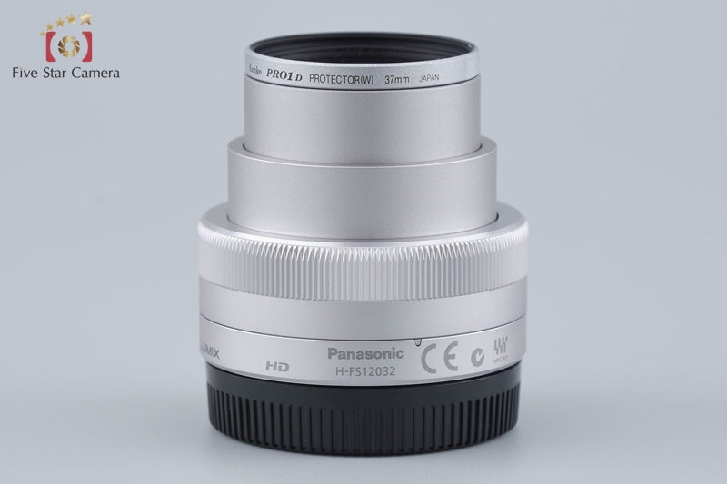 Panasonic LUMIX G VARIO 12-32mm f/3.5-5.6 ASPH. MEGA O.I.S. H-FS12032 Silver