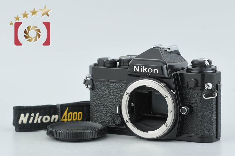 Nikon FE Black 35mm SLR Film Camera Body