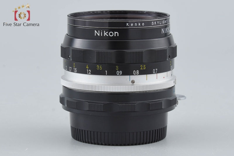 Nikon NIKKOR-H Auto 28mm f/3.5 Non Ai Lens