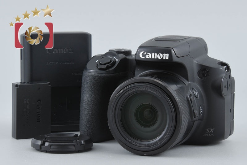 Canon PowerShot SX70 HS Black 20.3 MP Digital Camera