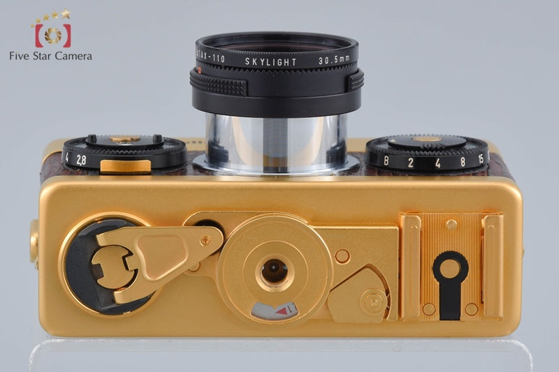 Rollei 35S Gold 60th Anniversary Model 35mm Point & Shoot Film Camera
