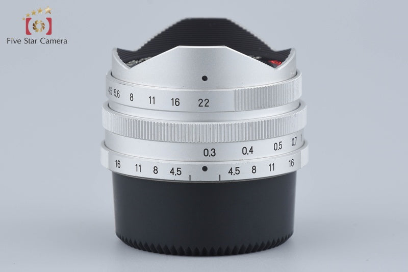 Voigtlander SUPER WIDE-HELIAR 15mm f/4.5 Aspherical Silver for L39
