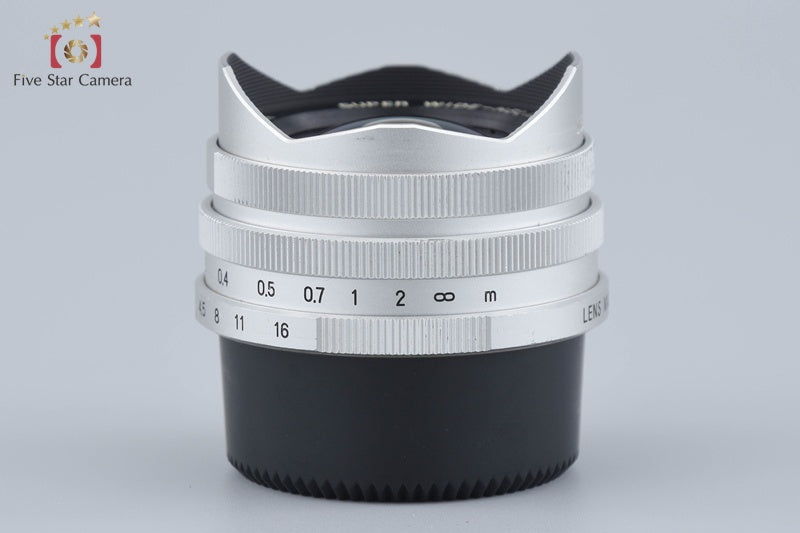Voigtlander SUPER WIDE-HELIAR 15mm f/4.5 Aspherical Silver for L39