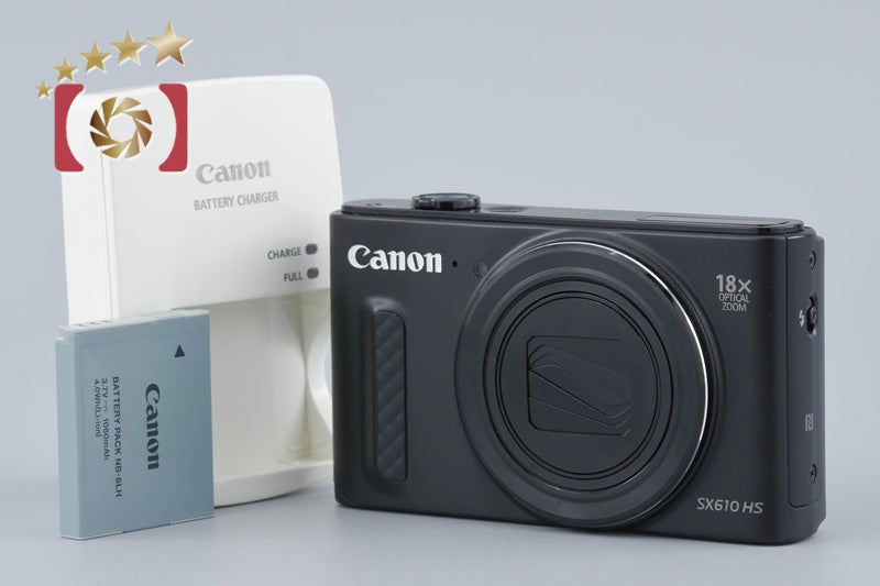 Canon PowerShot SX610 HS Black 20.2 MP Digital Camera