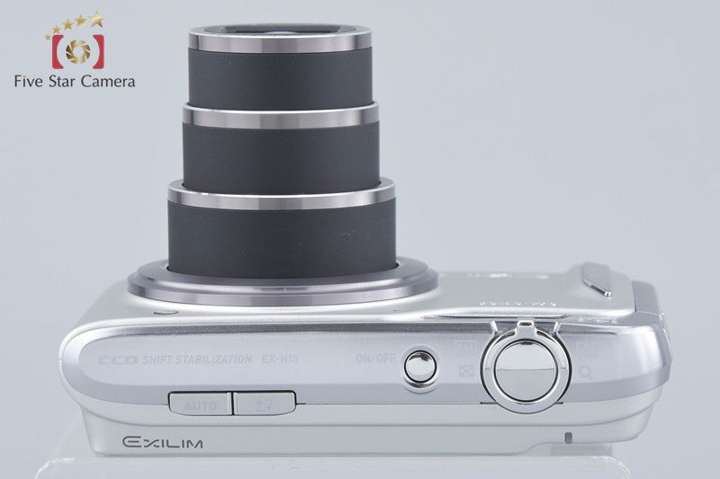 Casio EXILIM EX-H15 Silver 14.1 MP Digital Camera