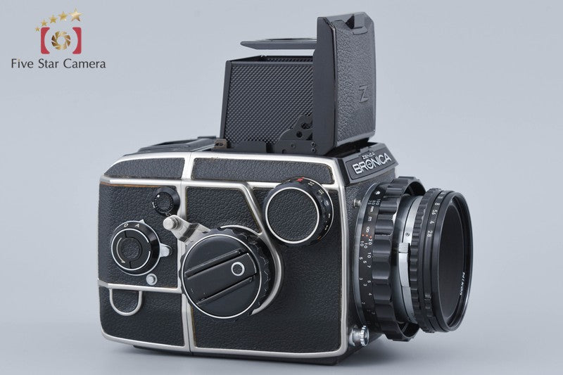 Zenza Bronica EC Black Medium Format Film Camera + Nikon NIKKOR-P.C 75mm f/2.8