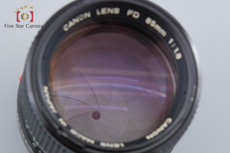 Canon New FD 85mm f/1.8