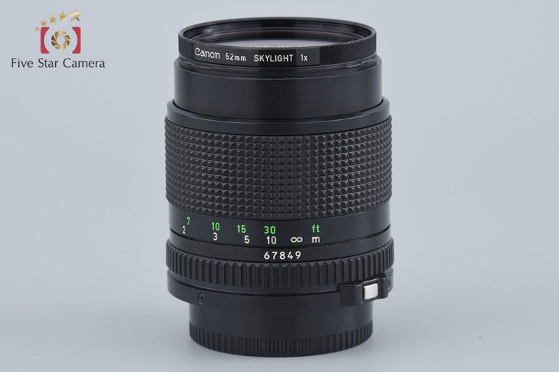 Canon New FD 85mm f/1.8