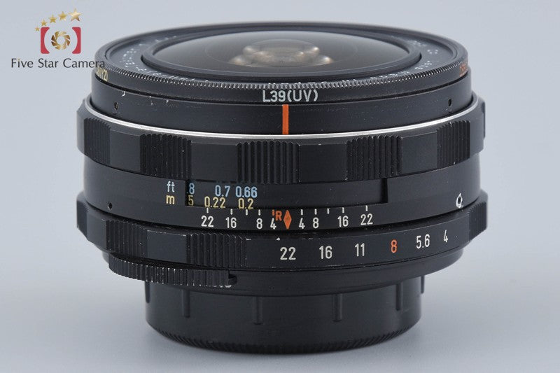 PENTAX SMC Fish-eye-Takumar 17mm f/4 M42 Mount Lens
