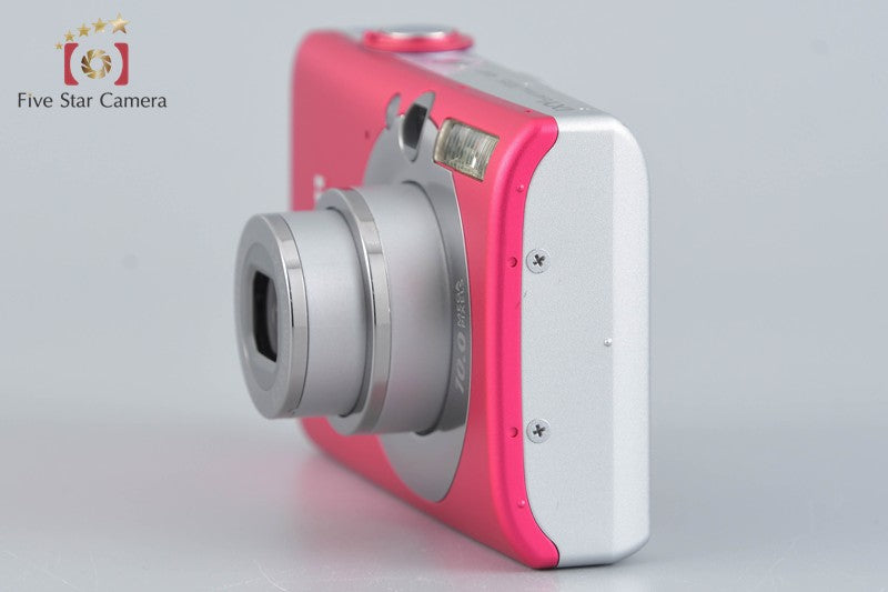 Canon IXY Digital 110 IS Red 10.0 MP Digital Camera w/ Box