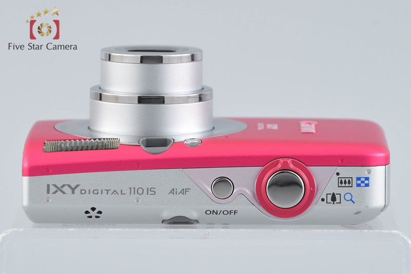 Canon IXY Digital 110 IS Red 10.0 MP Digital Camera w/ Box