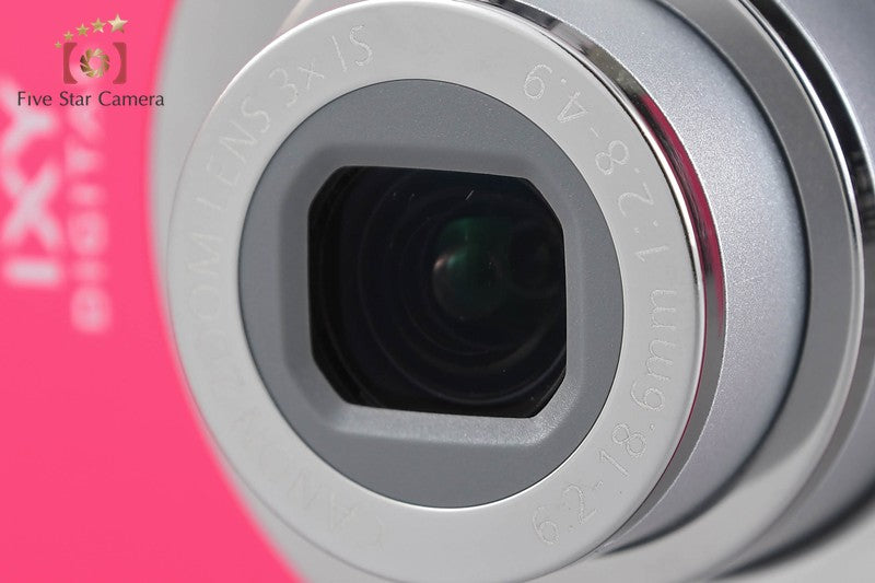 Canon IXY Digital 110 IS Red 10.0 MP Digital Camera w/ Box