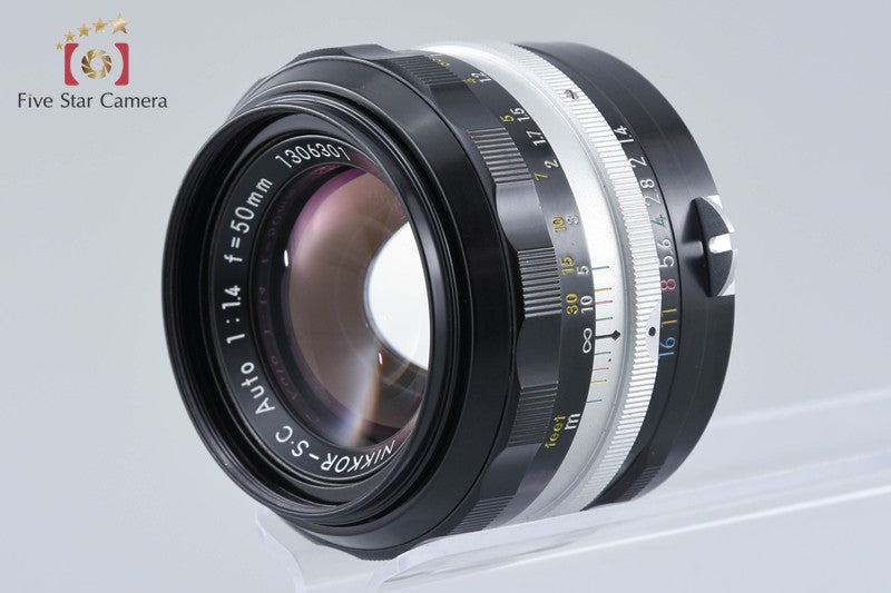 Nikon NIKKOR-S.C Auto 50mm f/1.4 Non Ai Lens