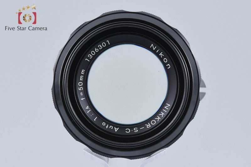 Nikon NIKKOR-S.C Auto 50mm f/1.4 Non Ai Lens