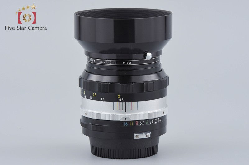 Nikon NIKKOR-S.C Auto 50mm f/1.4 Non Ai Lens