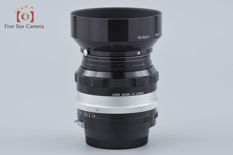 Nikon NIKKOR-S.C Auto 50mm f/1.4 Non Ai Lens