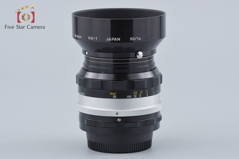 Nikon NIKKOR-S.C Auto 50mm f/1.4 Non Ai Lens