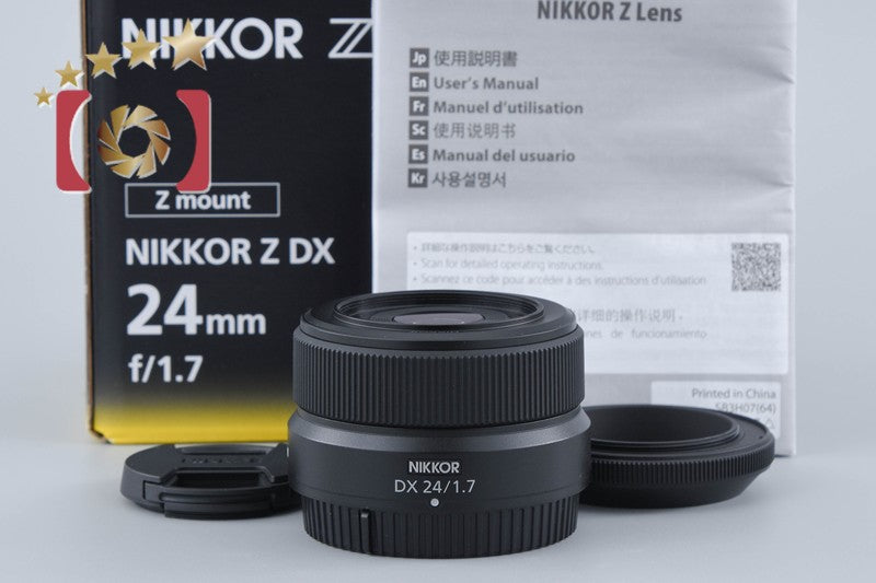 Nikon NIKKOR Z DX 24mm f/1.7 w/ Box