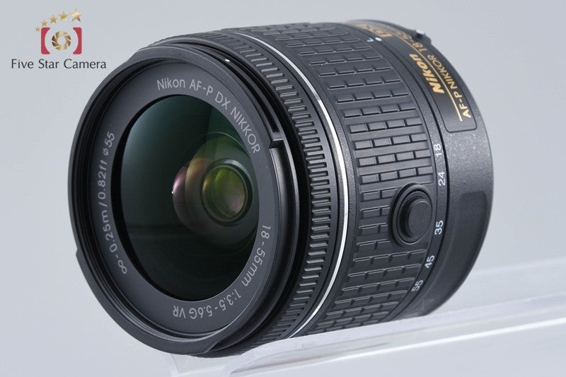 "Count 5,642" Nikon D5300 Black 24.2 MP DSLR Camera AF-P 18-55 VR Lens