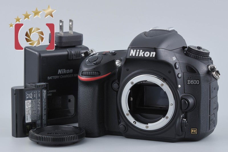 Nikon D600 24.3 MP Full Frame Digital SLR Camera Body