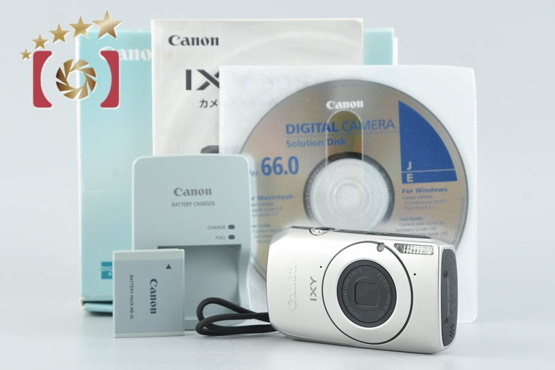 Canon IXY 30S Silver 10.0 MP Digital Camera w/ Box