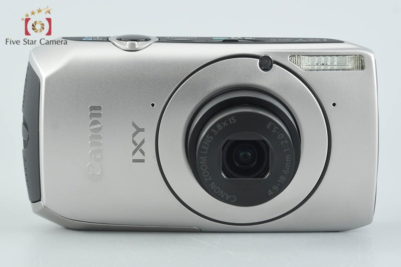 Canon IXY 30S Silver 10.0 MP Digital Camera w/ Box
