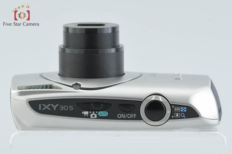 Canon IXY 30S Silver 10.0 MP Digital Camera w/ Box