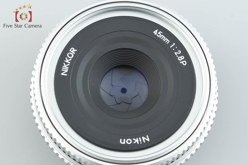 Nikon Ai-S NIKKOR 45mm f/2.8 P Silver