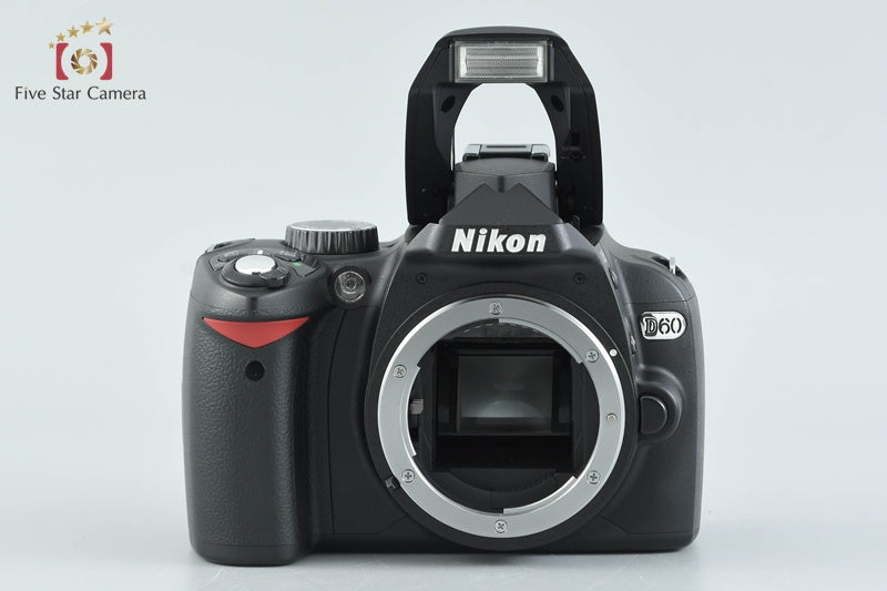 "Shutter count 3,776" Nikon D60 10.2 MP DSLR Camera 18-55 Lens