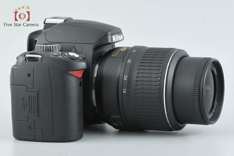"Shutter count 3,776" Nikon D60 10.2 MP DSLR Camera 18-55 Lens