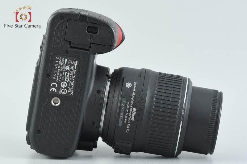 "Shutter count 3,776" Nikon D60 10.2 MP DSLR Camera 18-55 Lens