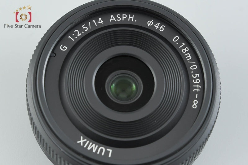 Panasonic LUMIX G 14mm f/2.5 ASPH. H-H014