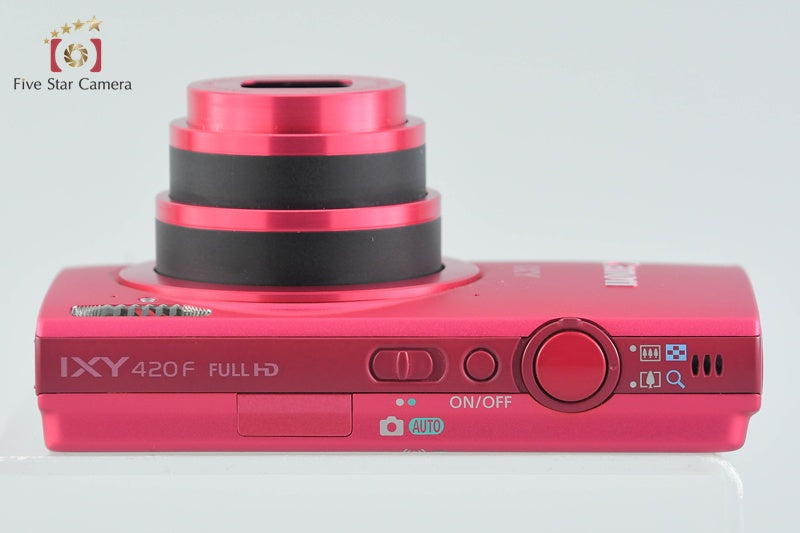 Canon IXY 420F Red 16.1 MP Digital Camera