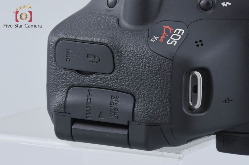 "Count 1,992" Canon EOS Kiss X5 / Rebel T3i / 600D 18.0 MP DSLR Camera Body