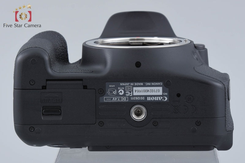 "Count 1,992" Canon EOS Kiss X5 / Rebel T3i / 600D 18.0 MP DSLR Camera Body