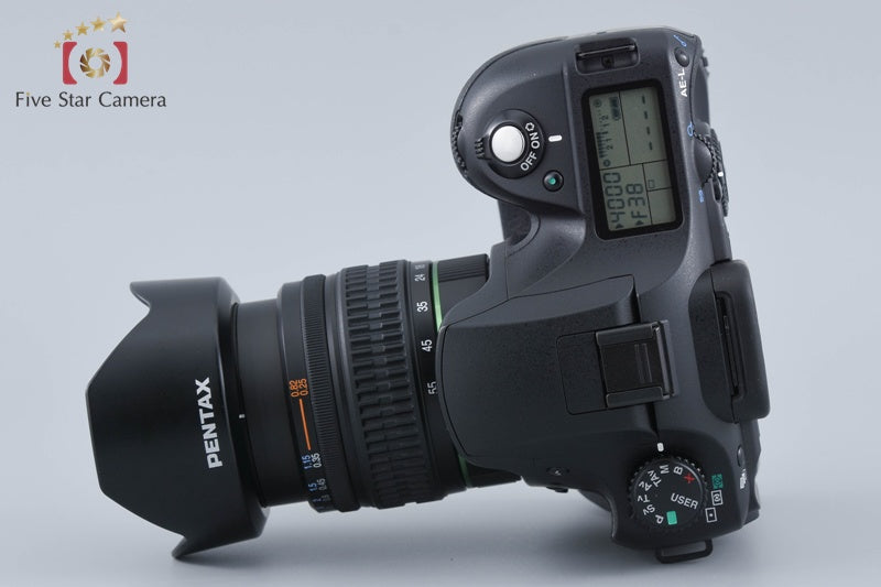 "Count 2,299" PENTAX K10D 10.2 MP Digital SLR Camera 18-55 Lens w/ D-BG2