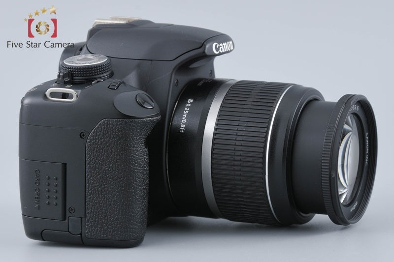 Canon EOS Kiss X3 / Rebel T1i / 500D 15.1 MP DSLR EF-S 18-55 IS Lens
