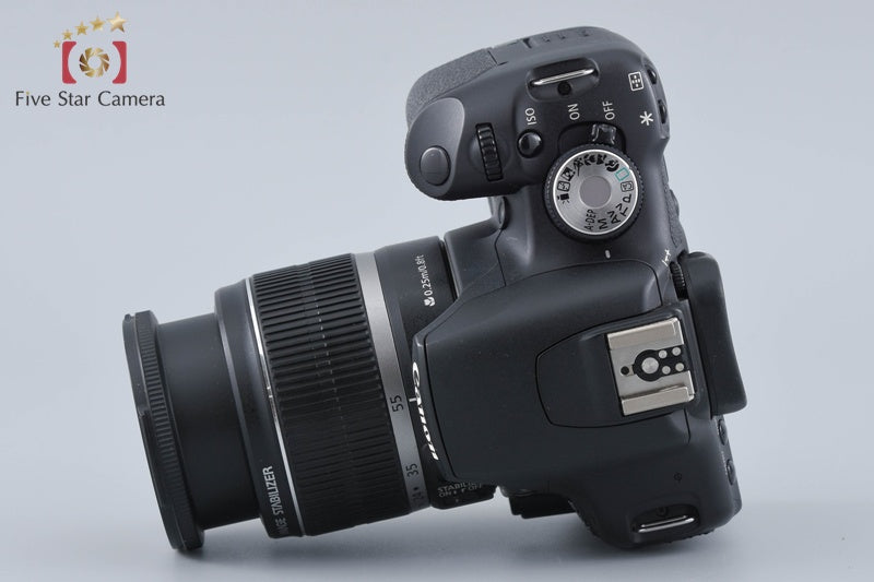 Canon EOS Kiss X3 / Rebel T1i / 500D 15.1 MP DSLR EF-S 18-55 IS Lens
