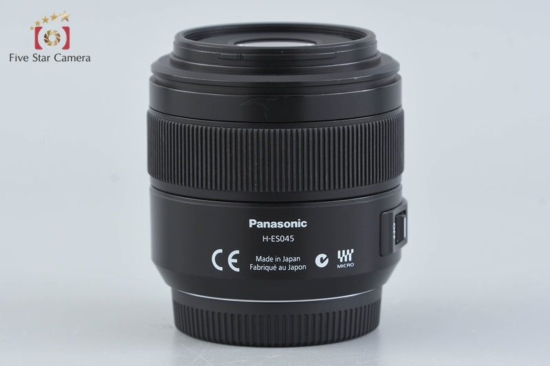 Panasonic LEICA DG MACRO-ELMARIT 45mm f/2.8 ASPH. H-ES045