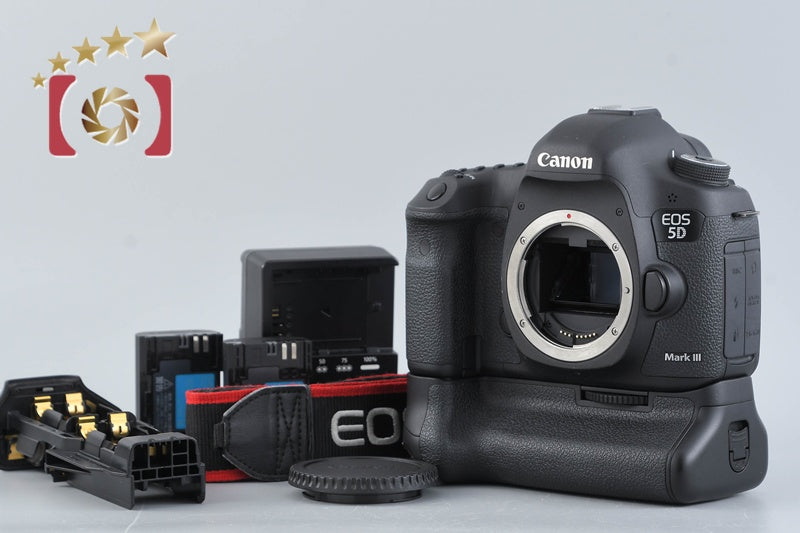 Canon EOS 5D Mark III 22.3 MP DSLR Camera + BG-E11 Battery Grip