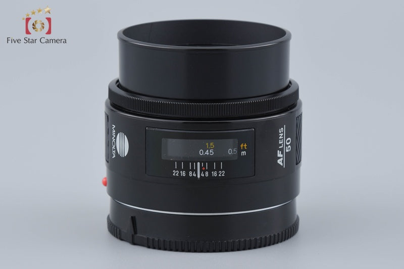 Minolta AF 50mm f/1.4 Early Model Sony / Minolta A Mount Lens