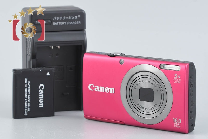 Canon PowerShot A2300 Red 16.0 MP Digital Camera