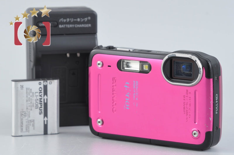 Olympus Tough TG-620 Pink 12.0 MP 5m Waterproof Digital Camera
