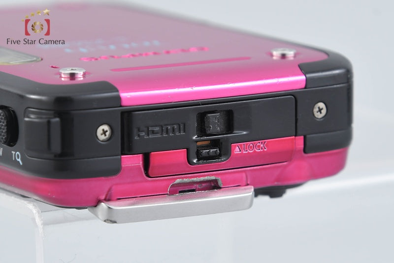 Olympus Tough TG-620 Pink 12.0 MP 5m Waterproof Digital Camera