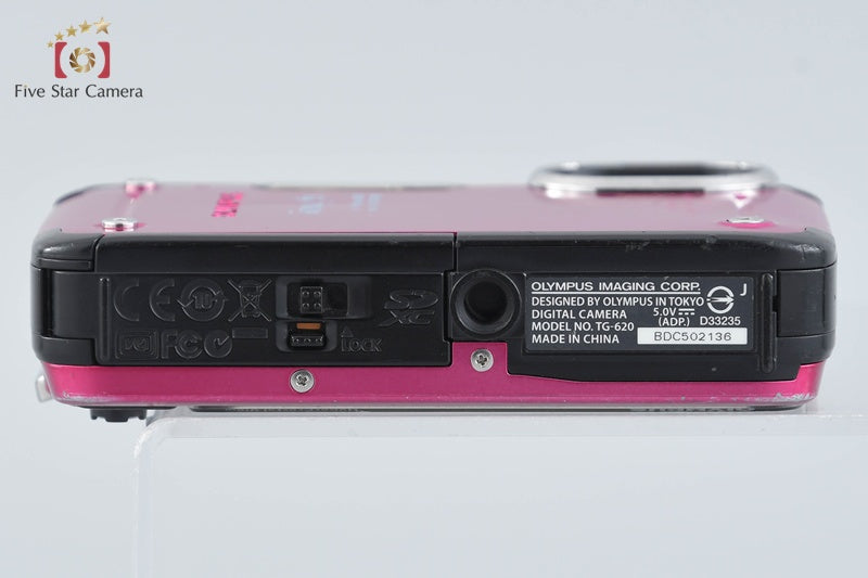 Olympus Tough TG-620 Pink 12.0 MP 5m Waterproof Digital Camera