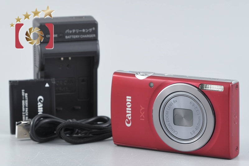 Canon IXY 150 Red 20.0 MP Digital Camera