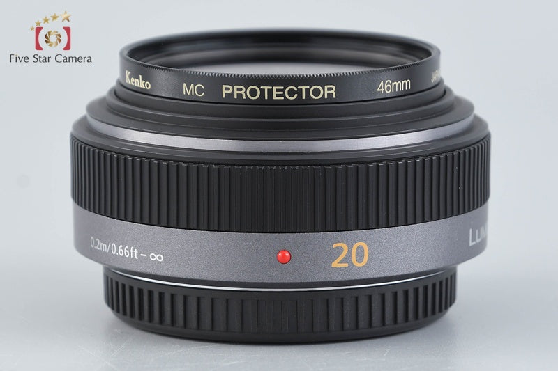 Panasonic LUMIX G 20mm f/1.7 ASPH. H-H020 w/ Box