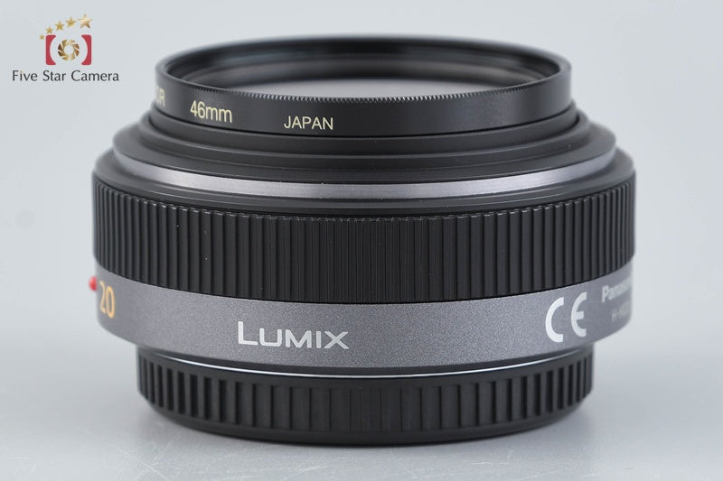 Panasonic LUMIX G 20mm f/1.7 ASPH. H-H020 w/ Box