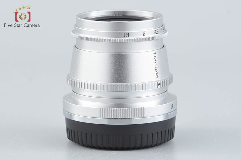 Meisho Kogaku TTArtisan 35mm f/1.4 Silver for Fujifilm X Mount